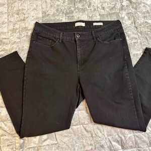 Jessica Simpson Adored High-Rise Skinny Jeans – Black
